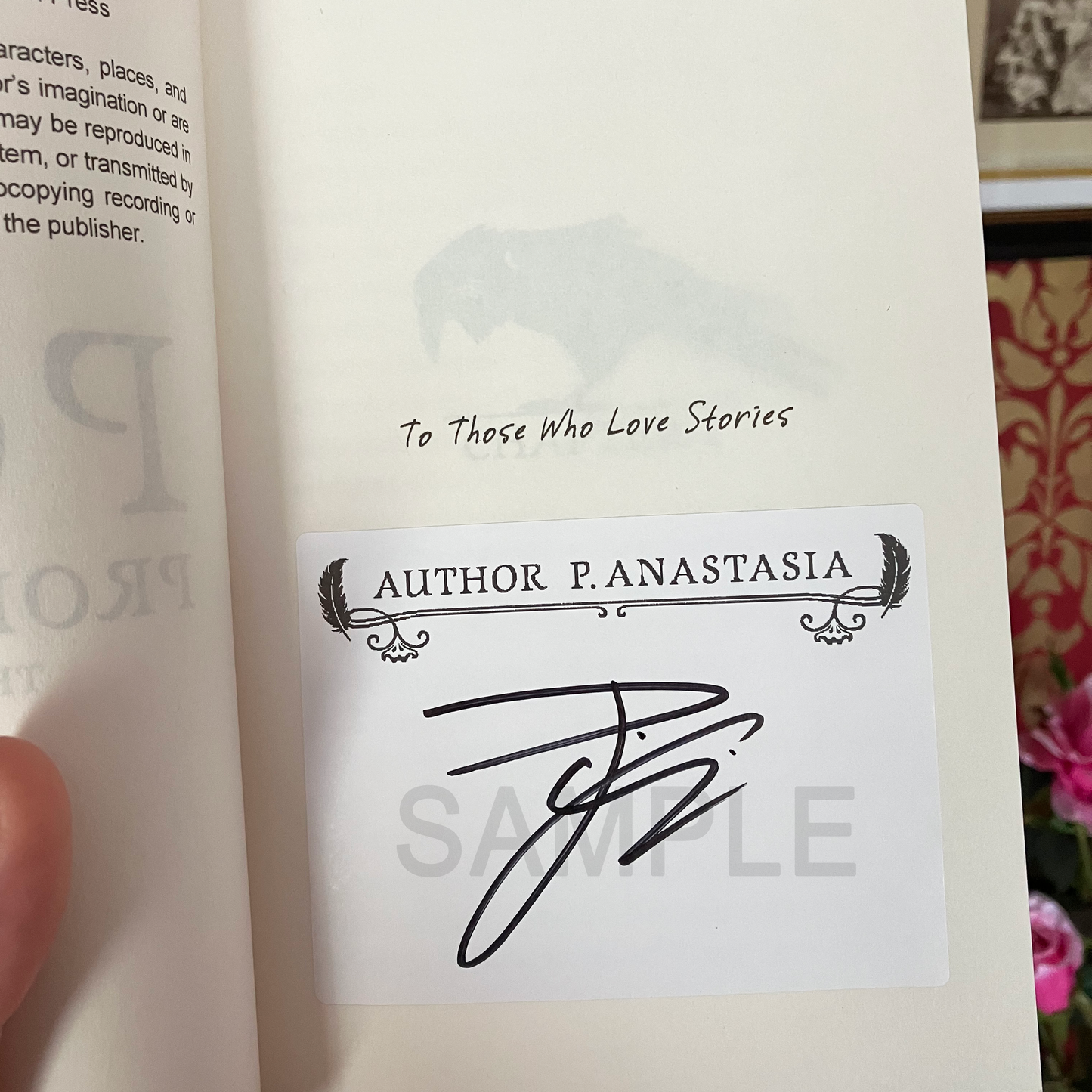 AUTOGRAPHED BOOKPLATES (FREE SHIPPING)
