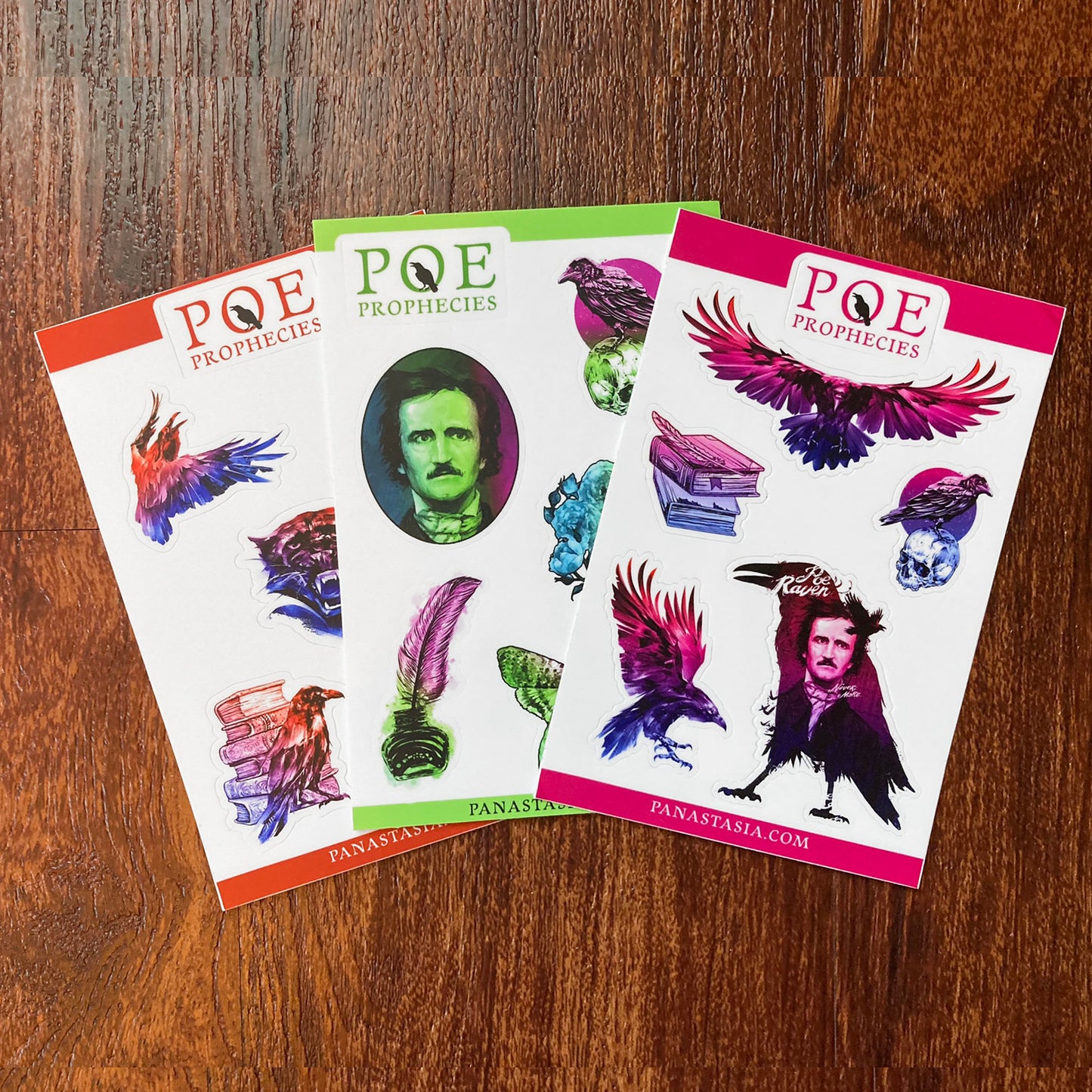 POE Prophecies 3-sheet Vinyl Sticker Set