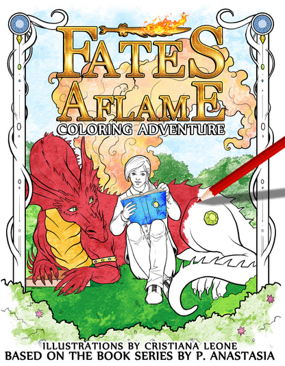 Fates Aflame Coloring Adventure Printable PDF