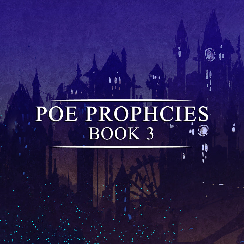 SIGNED PRE-ORDER PAPERBACK POE Prophecies Book 3: Mask of the Red Death (Book 3)