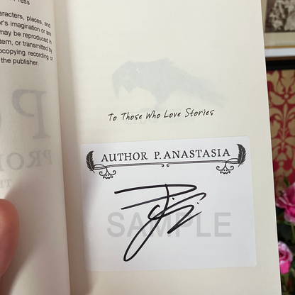 AUTOGRAPHED  BOOKPLATES (FREE SHIPPING)